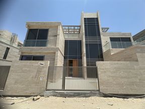 South Bay 3 villas with glazing installed